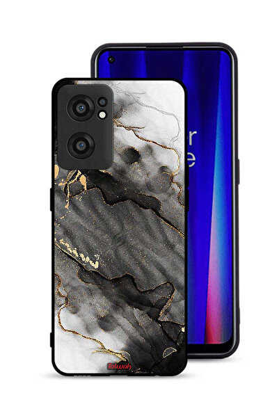 Tolwak غطاء حماية لهاتف OnePlus Nord CE 2 5G بلون رخامي لامع