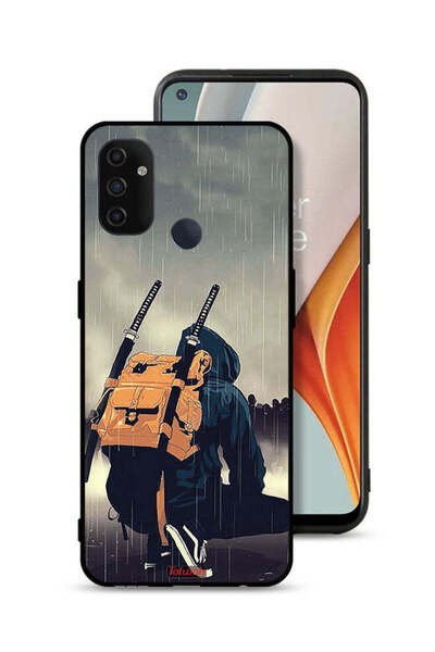 Tolwak غطاء حماية OnePlus Nord N100 بتصميم سيف ساموراي الرقمي
