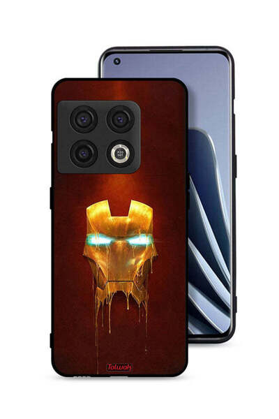 Tolwak غطاء حماية لهاتف OnePlus 10 Pro 5G من Iron Man Marvel Comics