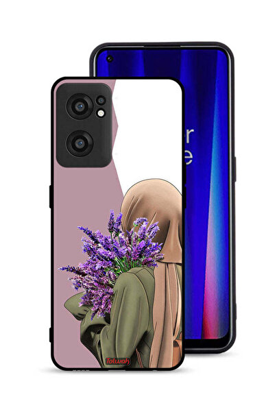 Tolwak OnePlus Nord CE 2 5G Protective Case Cover Holding Flower