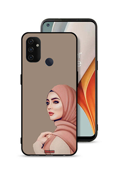 Tolwak غطاء حماية لهاتف OnePlus Nord N100 بطبعة فتاة محجبة جميلة
