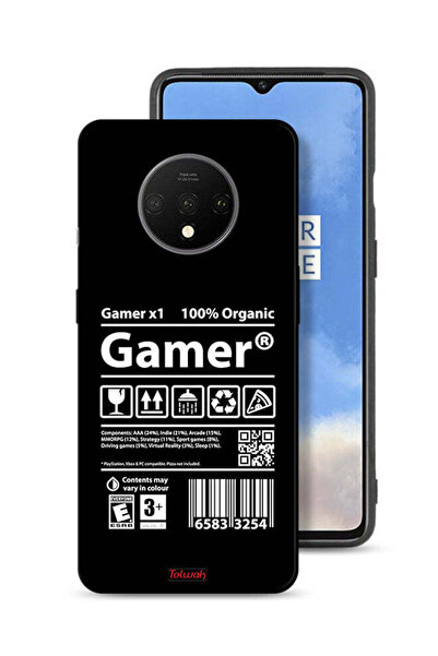 Tolwak OnePlus 7T Protective Case Cover Gamer Sticker