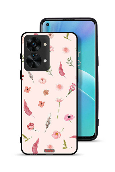 Tolwak غطاء حماية لهاتف OnePlus Nord 2T 5G بنقشة أوراق وورود