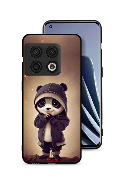 Tolwak غطاء حماية لجهاز OnePlus 10 Pro 5G بتصميم باندا صغير لطيف