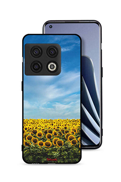 Tolwak غطاء حماية لهاتف OnePlus 10 Pro 5G بطبعة عباد الشمس تحت السماء