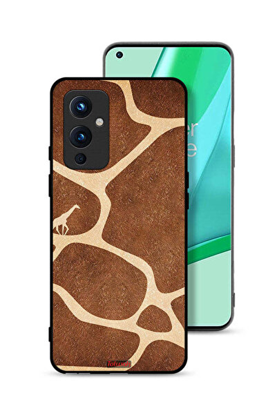 Tolwak غطاء حماية لهاتف OnePlus 9 5G بنقشة جلد الزرافة