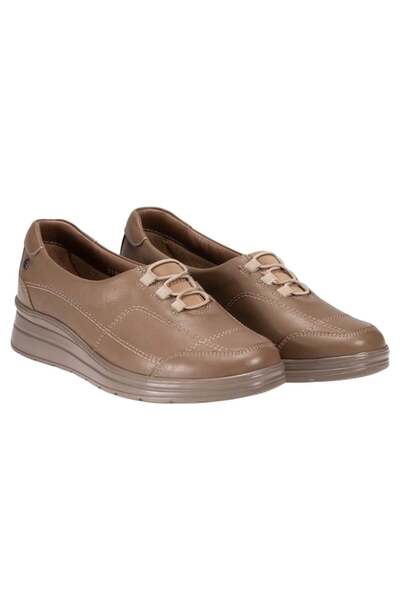 Forelli 21306-H Hefa Sand Women's Comfort Leather Shoes