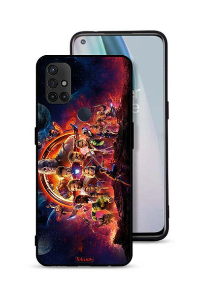 Tolwak غطاء حماية لهاتف OnePlus Nord N10 5G بتصميم Avengers