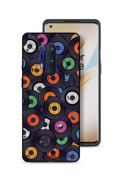 Tolwak غطاء حماية لهاتف OnePlus 8 Pro بنمط أقراص مضغوطة