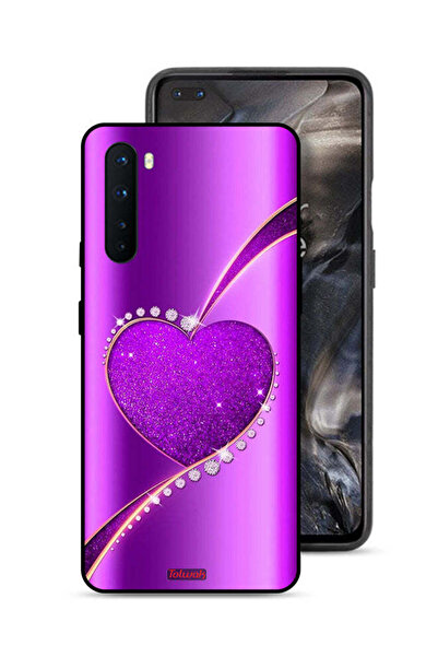 Tolwak غطاء حماية لهاتف OnePlus Nord - قلب لامع