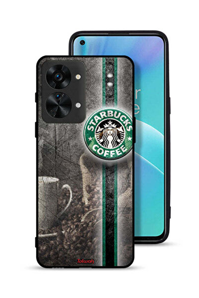 Tolwak غطاء حماية لهاتف OnePlus Nord 2T 5G بنقشة فن القهوة