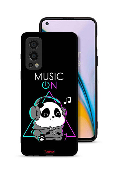 Tolwak غطاء حماية لهاتف OnePlus Nord 2 5G بطبعة موسيقى الباندا