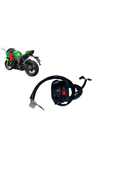 Yuki GP-2 Taro 125 R Düğme Butonu Sol ( Sinyal Kumandası ) 0741000.G01S-1