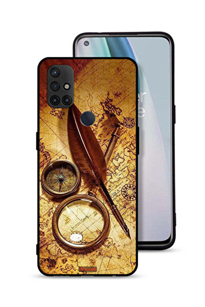 Tolwak غطاء حماية لهاتف OnePlus Nord N10 5G بتصميم بوصلة عتيقة