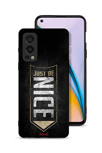 Tolwak غطاء حماية لهاتف OnePlus Nord 2 5G "فقط كن لطيفًا"