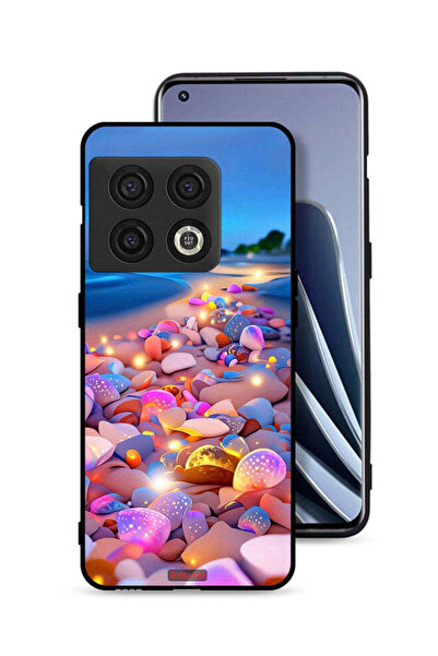 Tolwak غطاء حماية لهاتف OnePlus 10 Pro 5G برسومات فنية من الأحجار