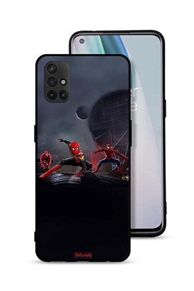 Tolwak غطاء حماية لهاتف OnePlus Nord N10 5G بتصميم ثلاثة عناكب