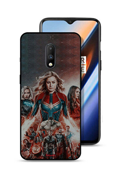 Tolwak غطاء حماية لهاتف OnePlus 7 بتصميم Avengers