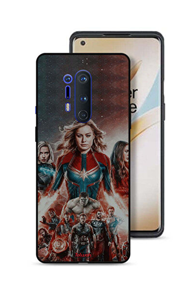 Tolwak غطاء حماية لهاتف OnePlus 8 Pro بتصميم Avengers