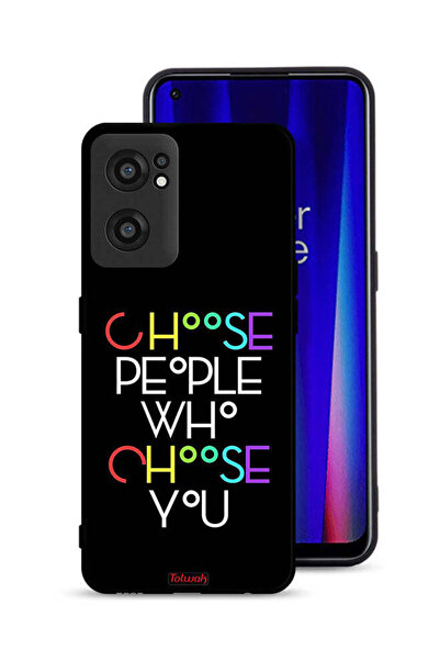 Tolwak غطاء حماية لهاتف OnePlus Nord CE 2 5G اختر الأشخاص الذين يختارونك