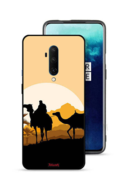 Tolwak غطاء حماية لهاتف OnePlus 7T Pro برسومات جمال في الصحراء