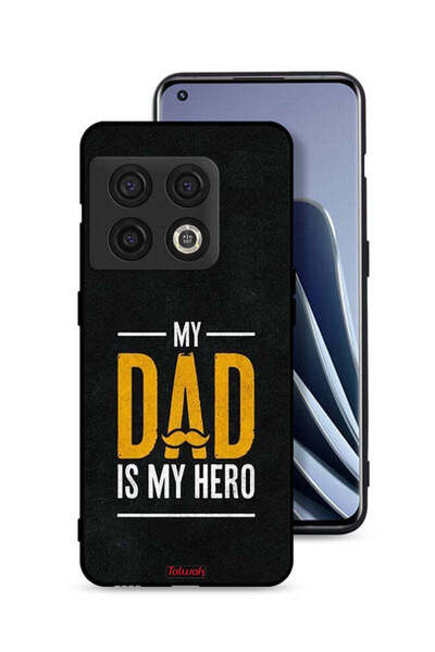 Tolwak غطاء حماية لهاتف OnePlus 10 Pro 5G "والدي هو بطلي"