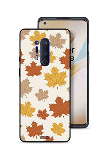 Tolwak غطاء حماية لهاتف OnePlus 8 Pro بنقشة أوراق الخريف