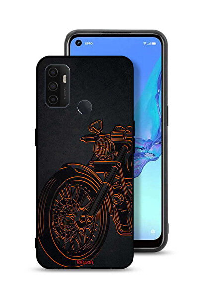 Tolwak Oppo A11s Protective Case Cover Vintage Bike
