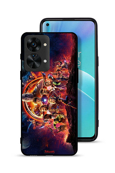Tolwak غطاء حماية لهاتف OnePlus Nord 2T 5G بتصميم Avengers