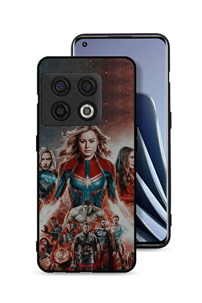 Tolwak غطاء حماية لهاتف OnePlus 10 Pro 5G بتصميم Avengers