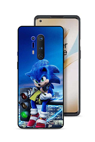 Tolwak غطاء حماية لهاتف OnePlus 8 Pro بطبعة Sonic Reading