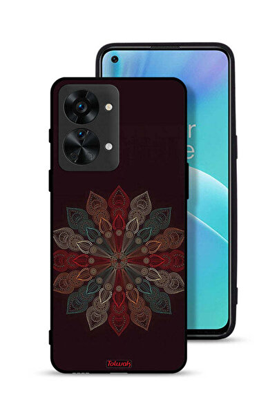 Tolwak غطاء حماية لهاتف OnePlus Nord 2T 5G بنقشة زهرة ماندالا
