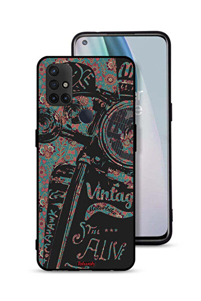 Tolwak غطاء حماية لهاتف OnePlus Nord N10 5G بتصميم دراجة نارية كلاسيكية