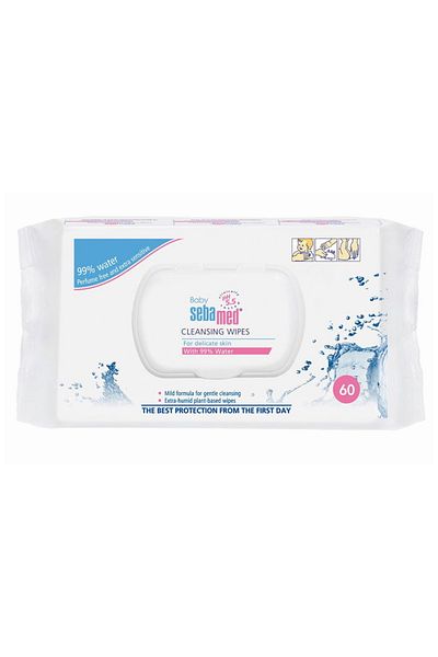Generic Sebamed Baby Cleansing Wipes 60 pcs