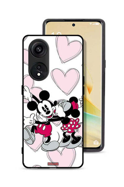 Tolwak غطاء حماية لهاتف Oppo A1 Pro بتصميم عناق ميكي ماوس