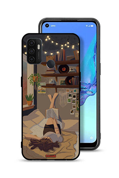 Tolwak Oppo A11s Protective Case Cover Studying Art