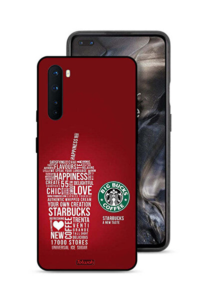 Tolwak غطاء حماية لهاتف OnePlus Nord بملصق قهوة