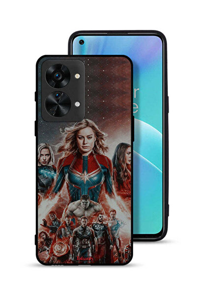 Tolwak غطاء حماية لهاتف OnePlus Nord 2T 5G بتصميم Avengers