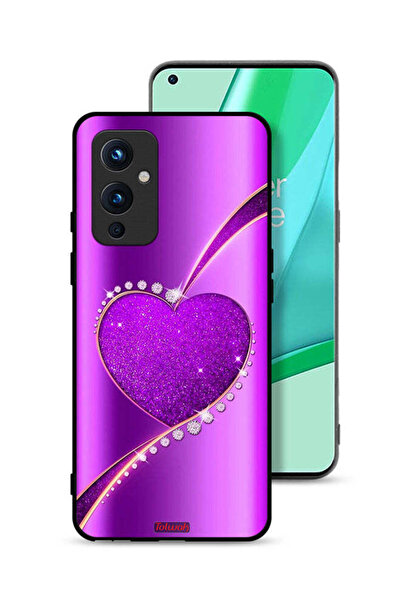 Tolwak غطاء حماية لهاتف OnePlus 9 5G بقلب لامع