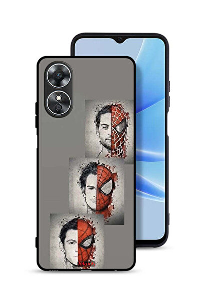Tolwak غطاء حماية لهاتف Oppo A17 - رسمة سبايدر مان