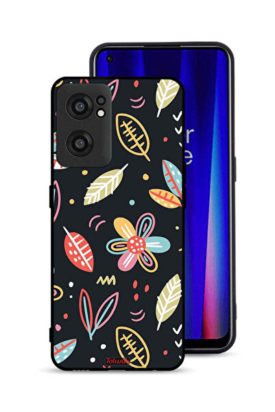 Tolwak OnePlus Nord CE 2 5G Protective Case Cover Flowers And Leaves Abstract...