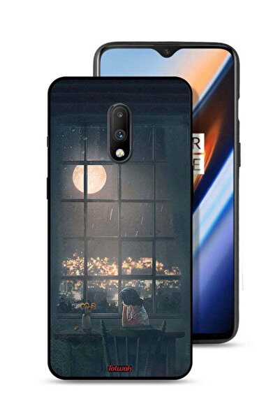 Tolwak غطاء حماية لهاتف OnePlus 7 بتصميم منظر القمر