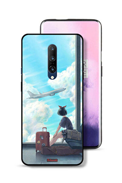 Tolwak غطاء حماية لهاتف OnePlus 7 Pro بتصميم فن السفر