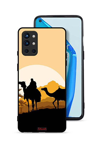 Tolwak غطاء حماية لهاتف OnePlus 9R 5G برسومات جمال في الصحراء