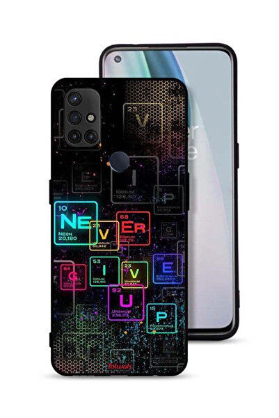Tolwak غطاء حماية لهاتف OnePlus Nord N10 5G، فن Never Give Up