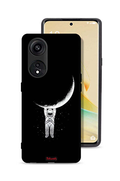 Tolwak غطاء حماية لهاتف Oppo A1 Pro معلق على سطح القمر