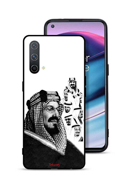 Tolwak غطاء حماية لهاتف OnePlus Nord CE 5G، ملصق فني أسود برسومات ملوك المملك...