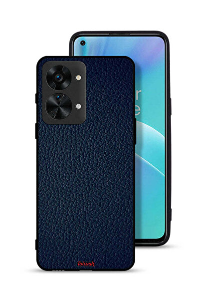 Tolwak غطاء حماية جلدي بنقشة لهاتف OnePlus Nord 2T 5G