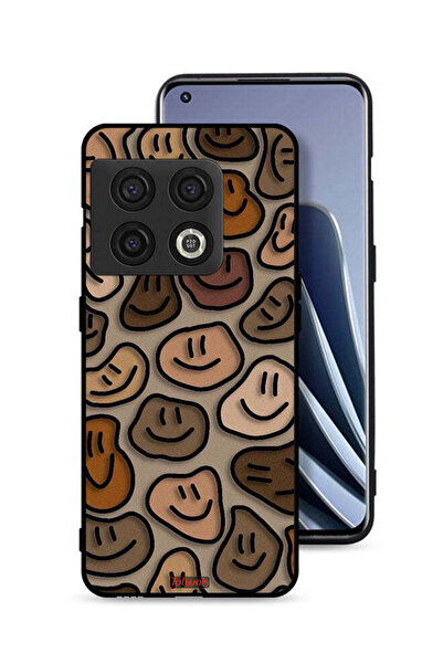 Tolwak غطاء حماية لهاتف OnePlus 10 Pro 5G برسومات وجوه مبتسمة