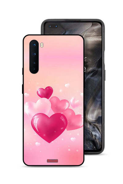 Tolwak غطاء حماية لهاتف OnePlus Nord برسومات قلوب جميلة